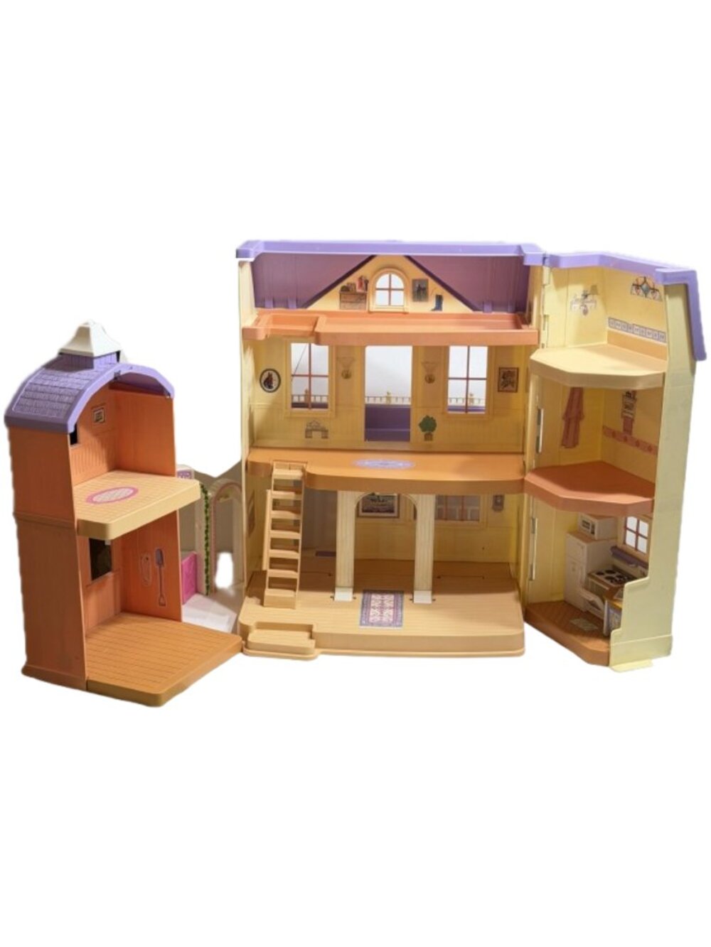 Fisher-Price Loving Family Home & Stable Horse Ranch/Barn Vintage 90s